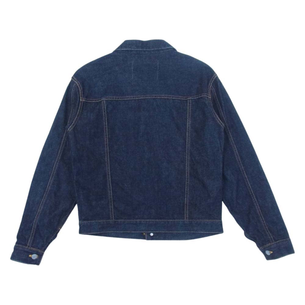 EVISU エヴィス Lot 1515 デニム トラッカー ジャケット インディゴブルー系 38【中古】