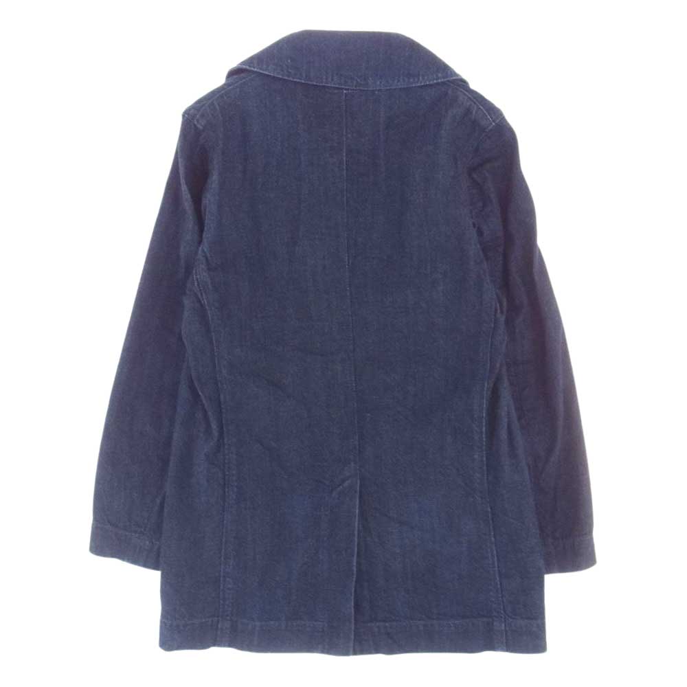 EVISU エヴィス デニム Pコート インディゴ イカリ釦  インディゴブルー系 36【中古】