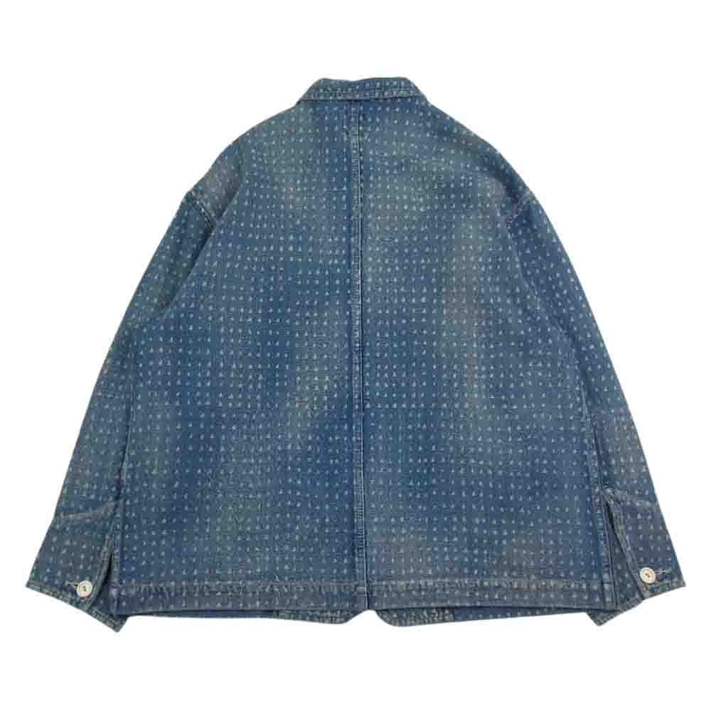 PORTER CLASSIC ポータークラシック AFRICAN COTTON JACKET アフリカン コットン ジャケット インディゴブルー系 2【中古】