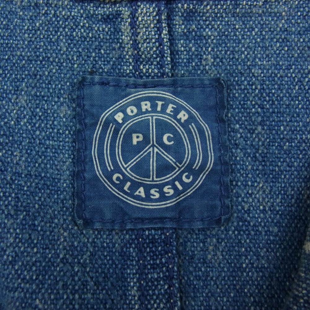 PORTER CLASSIC ポータークラシック AFRICAN COTTON JACKET アフリカン コットン ジャケット インディゴブルー系 2【中古】