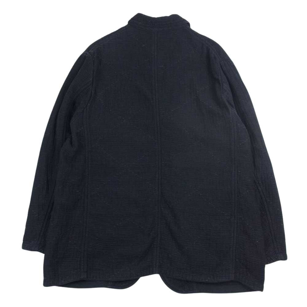 PORTER CLASSIC ポータークラシック SASHIKO LIGHT TAILORED JACKET 刺し子 ライトテーラード ジャケット ネイビー系 S【中古】