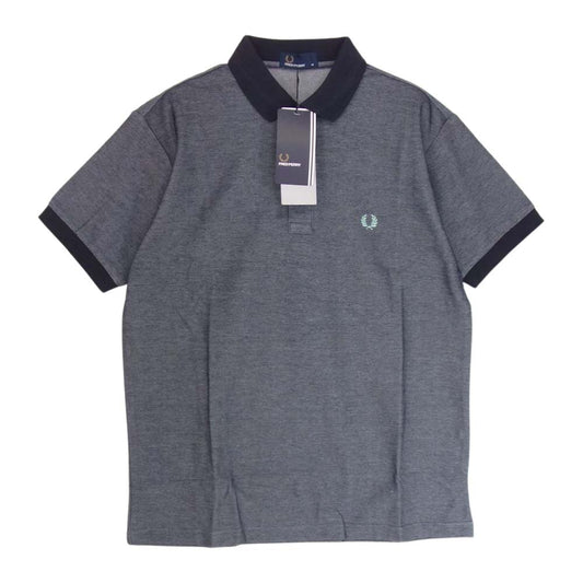 FRED PERRY フレッドペリー BEAMS ビームス 別注 半袖 ポロ シャツ  ネイビー系 M【新古品】【未使用】【中古】