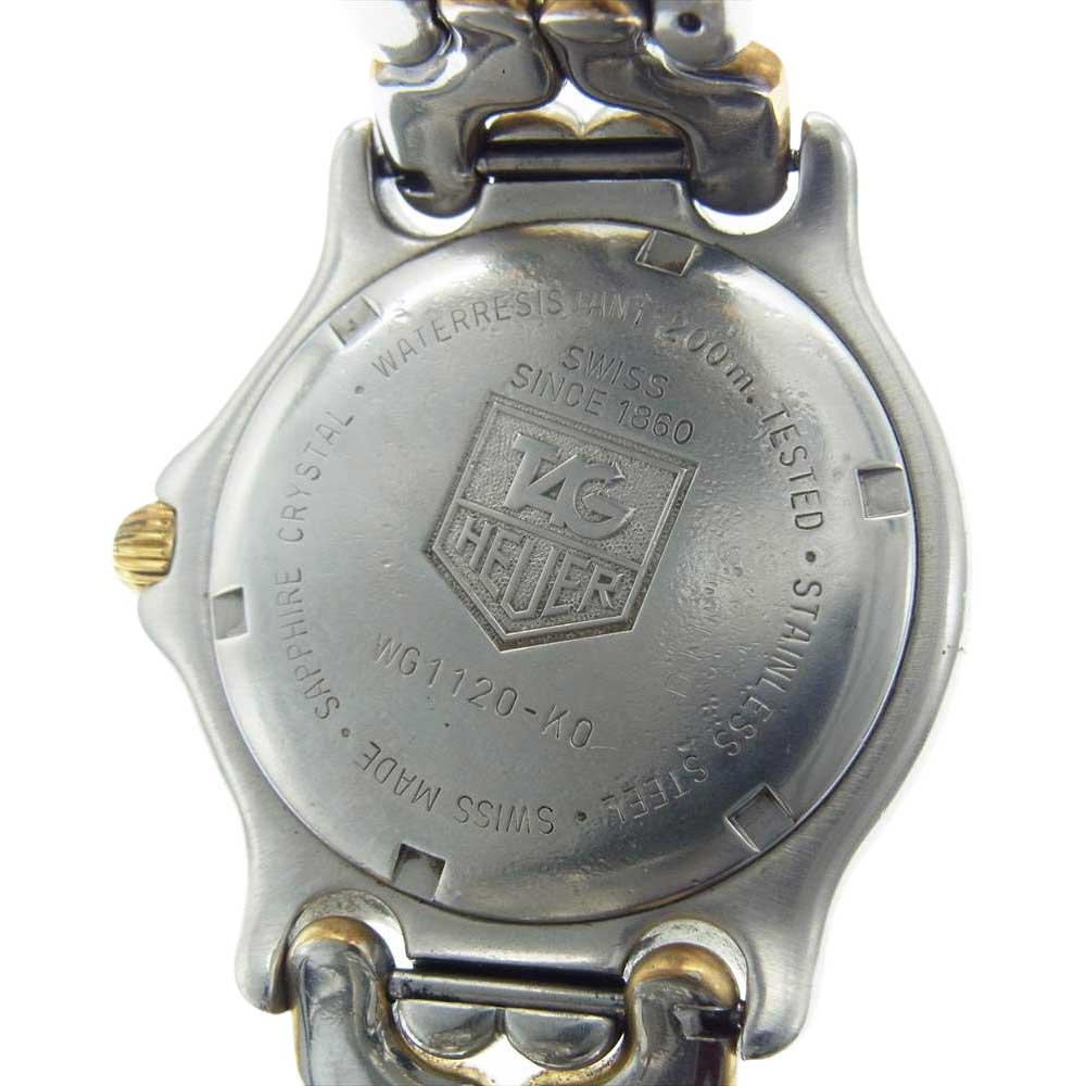 TAG HEUER タグホイヤー WG1120 セルデイト プロフェッショナル クォーツ 時計 ウォッチ シルバー系 ゴールド系【中古】