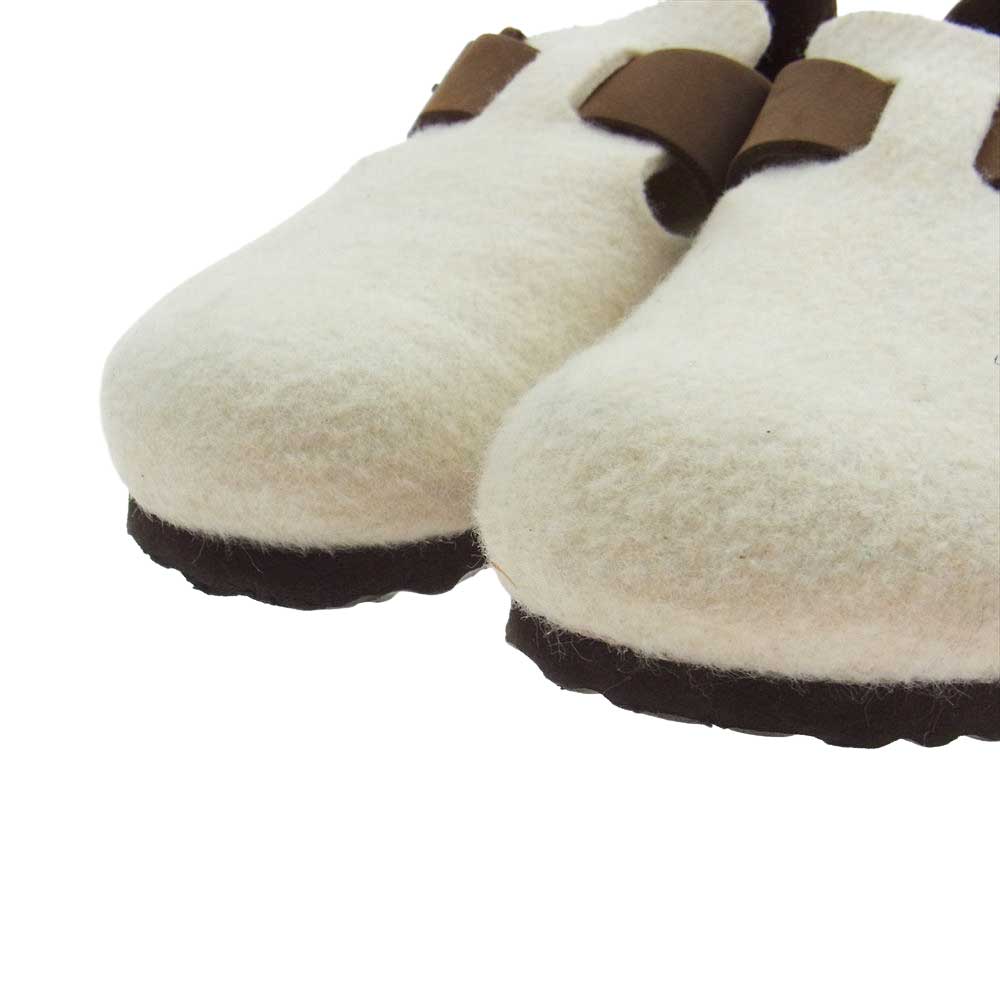 BIRKENSTOCK ビルケンシュトック LONDON  ロンドン フェルト シューズ ブラウン系 22.5cm【中古】