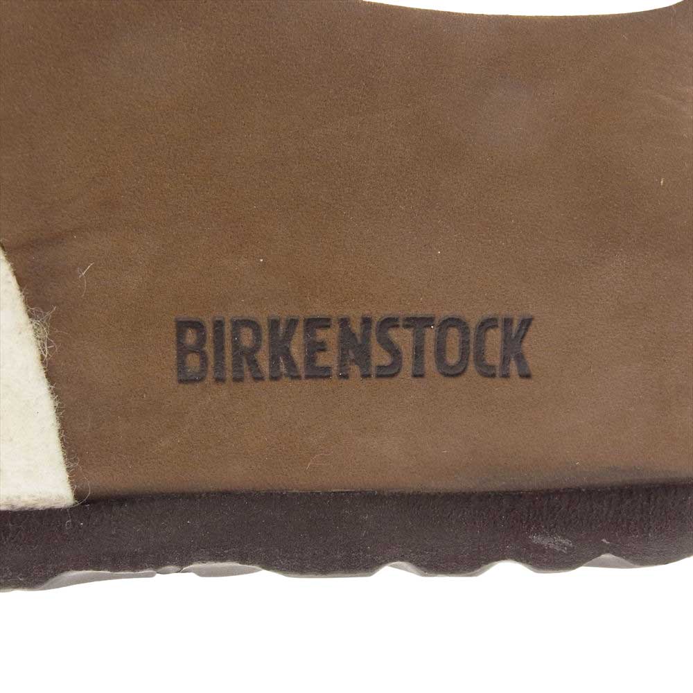 BIRKENSTOCK ビルケンシュトック LONDON  ロンドン フェルト シューズ ブラウン系 22.5cm【中古】