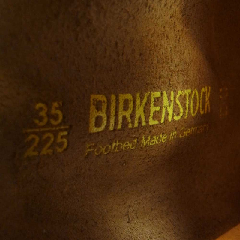 BIRKENSTOCK ビルケンシュトック LONDON  ロンドン フェルト シューズ ブラウン系 22.5cm【中古】