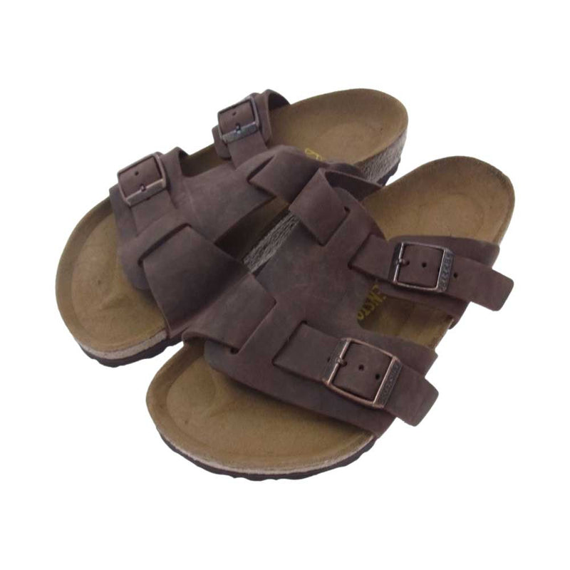 BIRKENSTOCK ビルケンシュトック ストラップ サンダル ブラウン ブラウン系 22.5cm【中古】