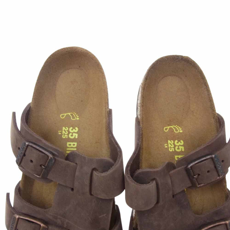 BIRKENSTOCK ビルケンシュトック ストラップ サンダル ブラウン ブラウン系 22.5cm【中古】