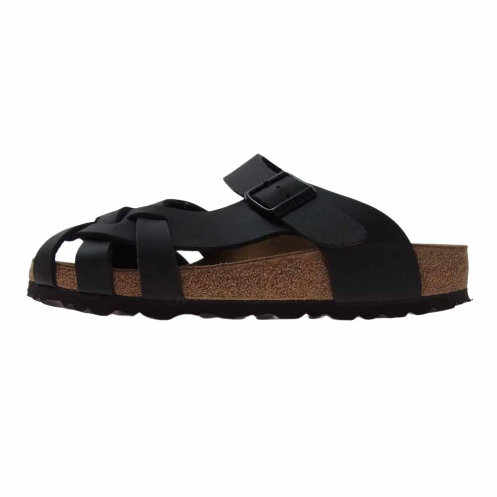 BIRKENSTOCK ビルケンシュトック PISA ピサ サンダル ビルコフロー ブラック系 22.5cm【中古】