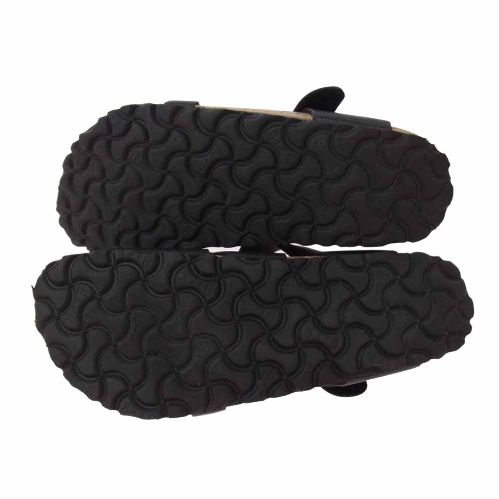 BIRKENSTOCK ビルケンシュトック PISA ピサ サンダル ビルコフロー ブラック系 22.5cm【中古】