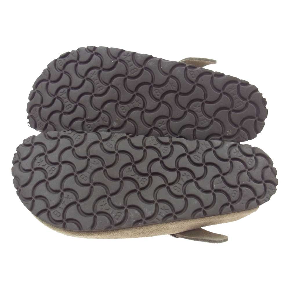 BIRKENSTOCK ビルケンシュトック BOSTON ボストン  スエード レザー シューズ ブラウン系 22.5cm【中古】