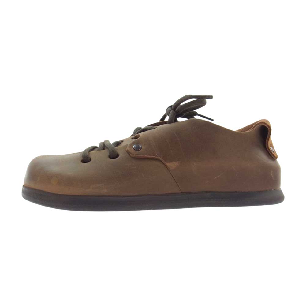 BIRKENSTOCK ビルケンシュトック MONNTANA モンタナ スエード レースアップ シューズ ブラウン  ブラウン系 22.5cm【中古】
