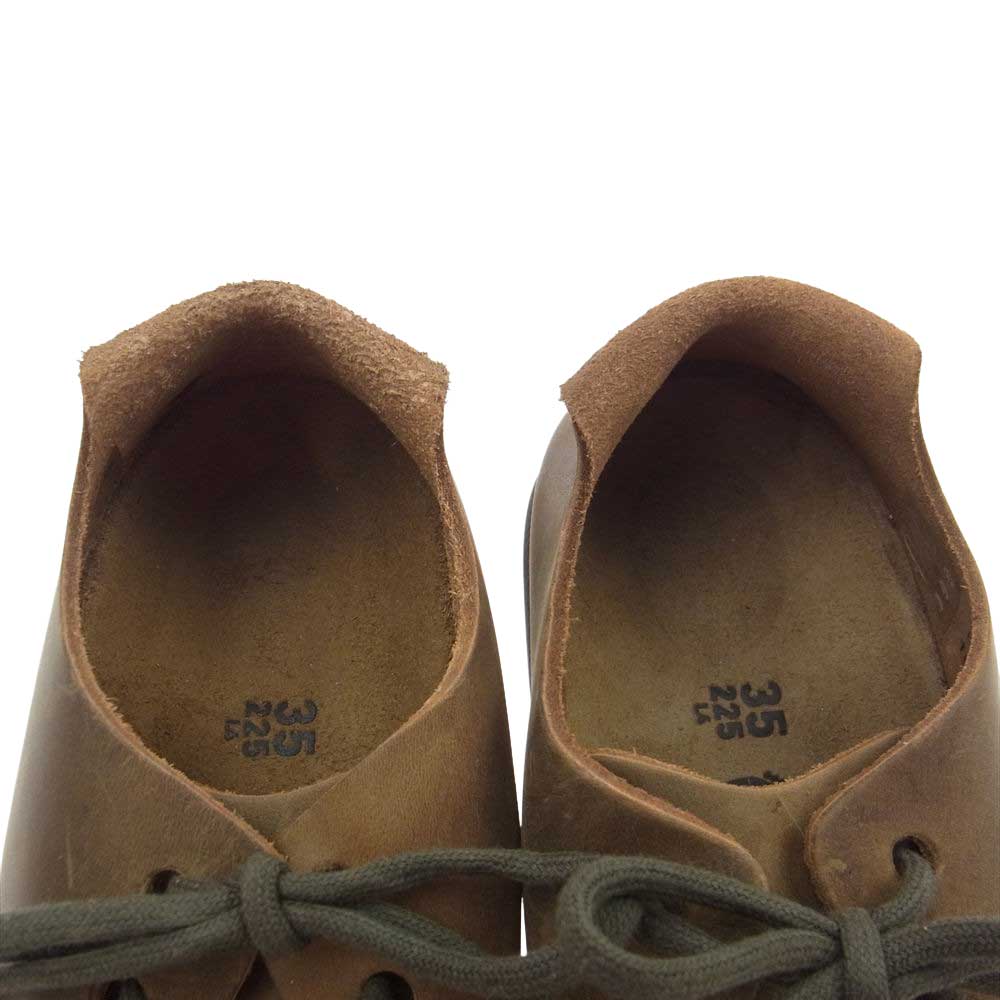 BIRKENSTOCK ビルケンシュトック MONNTANA モンタナ スエード レースアップ シューズ ブラウン  ブラウン系 22.5cm【中古】
