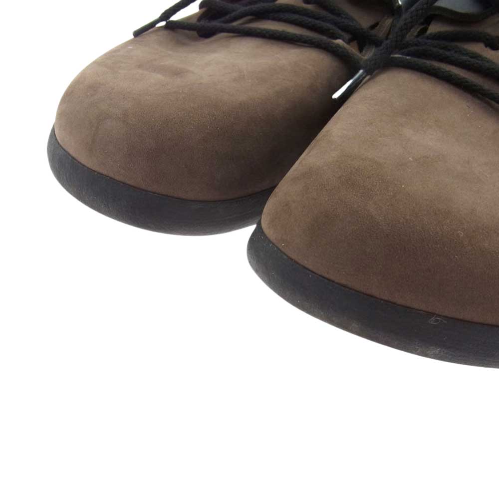 BIRKENSTOCK ビルケンシュトック MONNTANA モンタナ スエード レースアップ シューズ ブラウン × ブラック ブラウン系 23.0cm【中古】