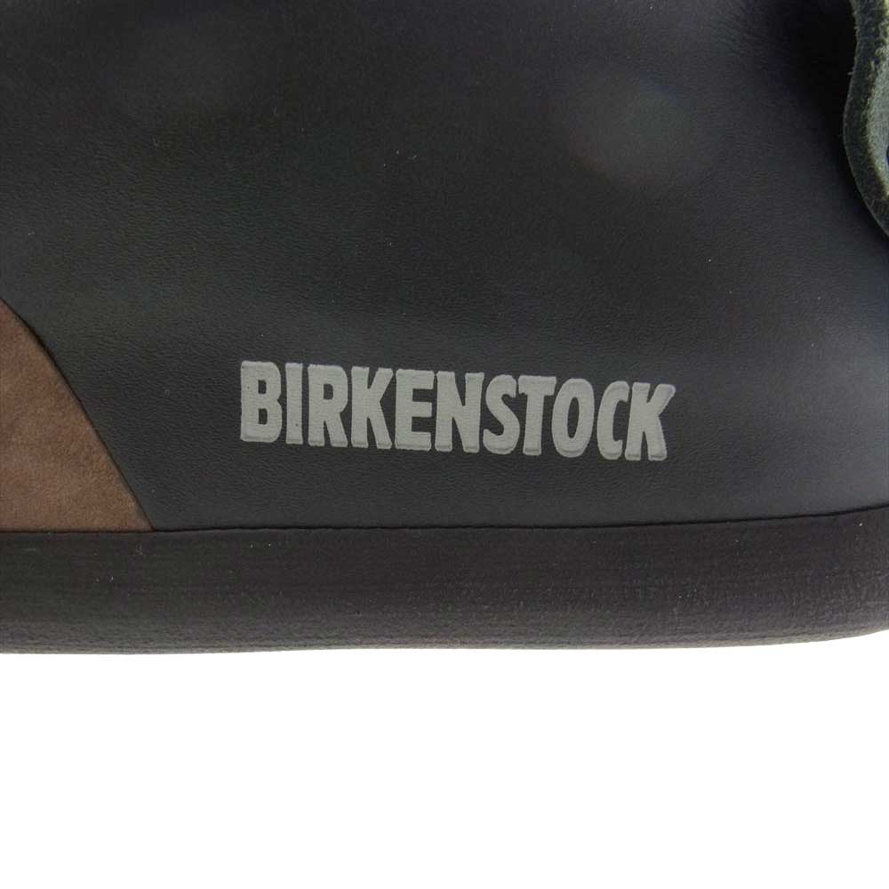BIRKENSTOCK ビルケンシュトック MONNTANA モンタナ スエード レースアップ シューズ ブラウン × ブラック ブラウン系 23.0cm【中古】