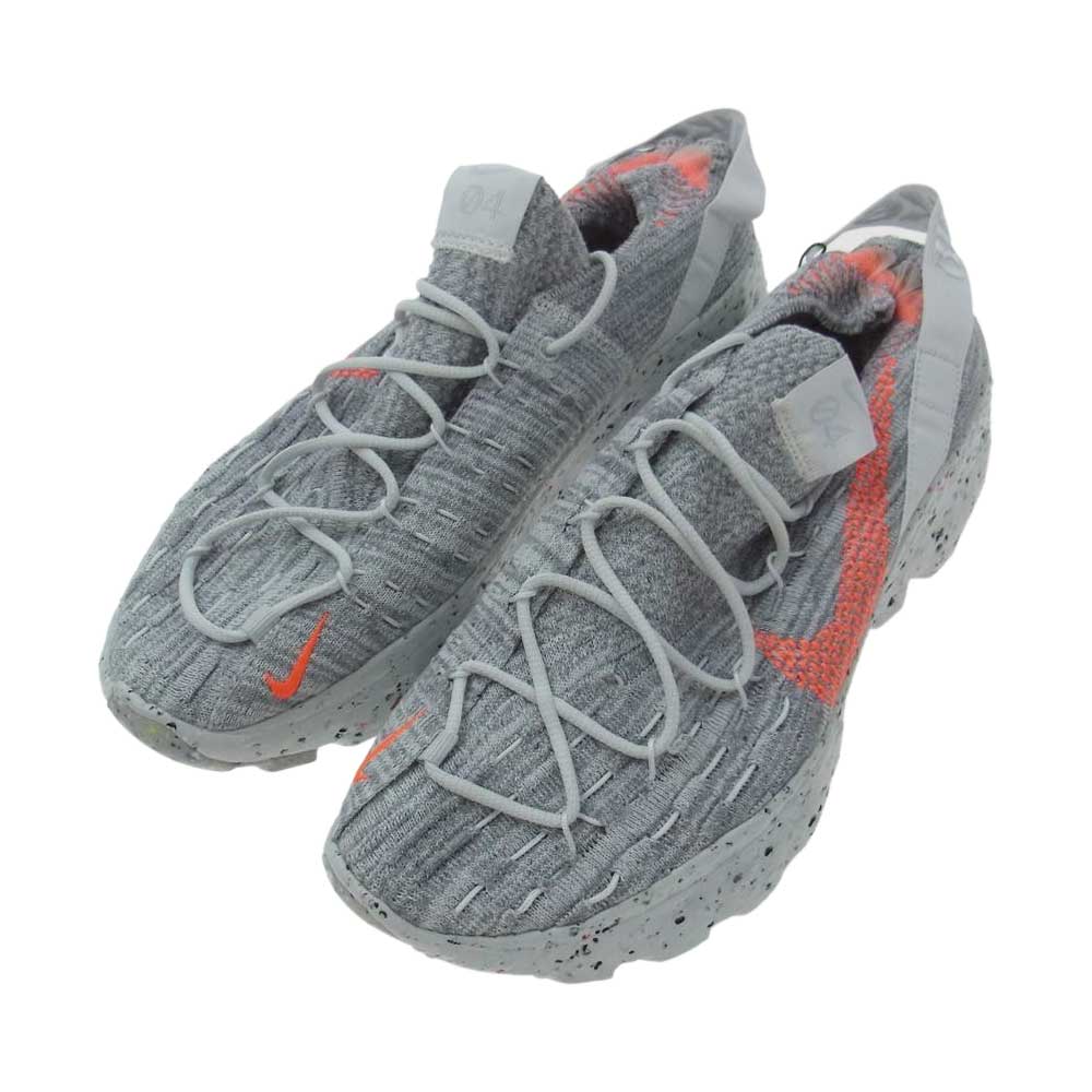 NIKE ナイキ CD3476-100 WMNS SPACE HIPPIE ウィメンズ スペースヒッピー ローカット スニーカー グレー系 29cm【美品】【中古】