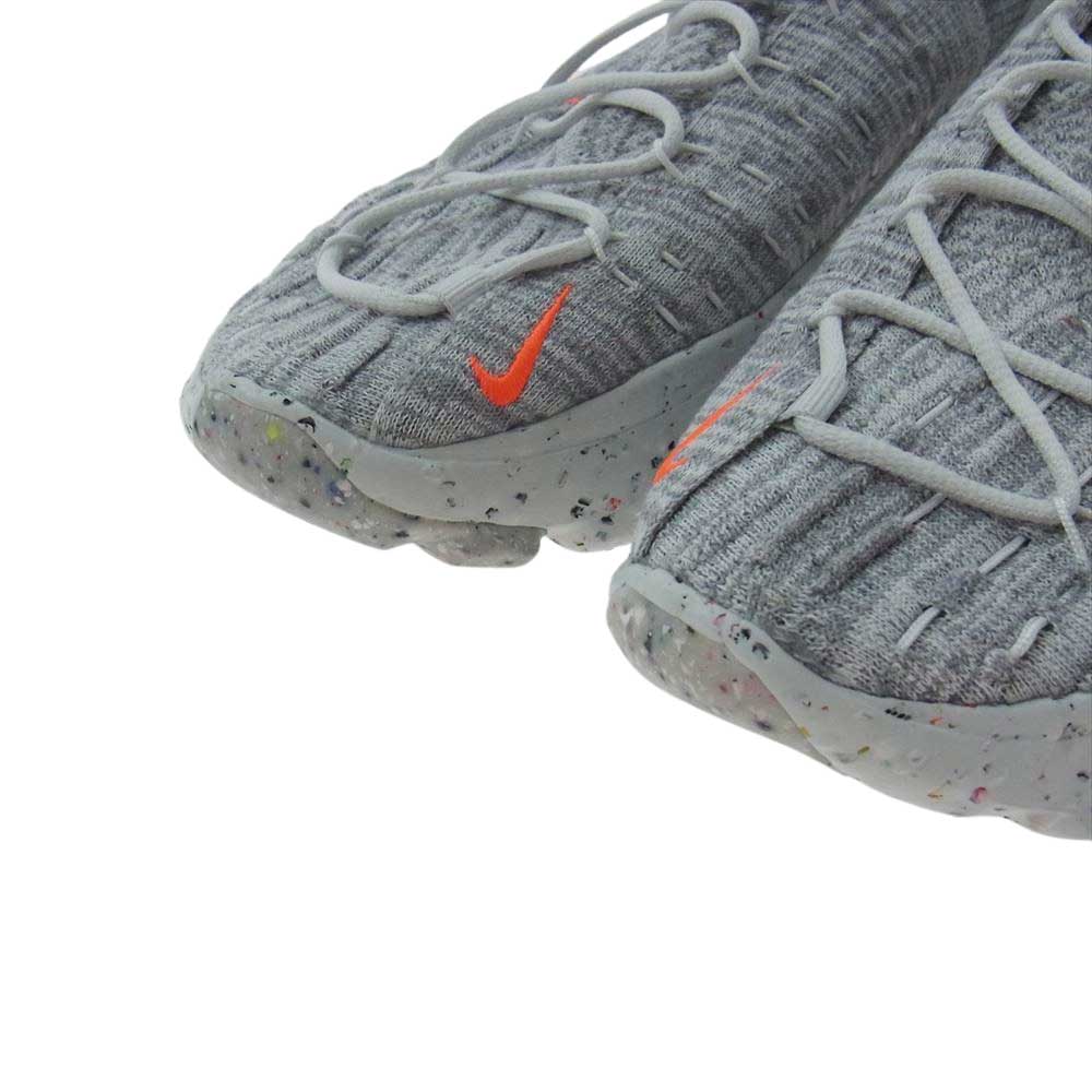 NIKE ナイキ CD3476-100 WMNS SPACE HIPPIE ウィメンズ スペースヒッピー ローカット スニーカー グレー系 29cm【美品】【中古】