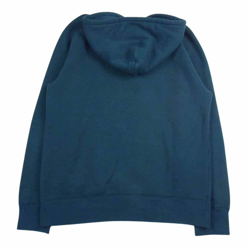 CALEE キャリー 20AW cl-20aw036 Pullover parka ネーム プルオーバー パーカー エメラルドグリーン系 L【中古】