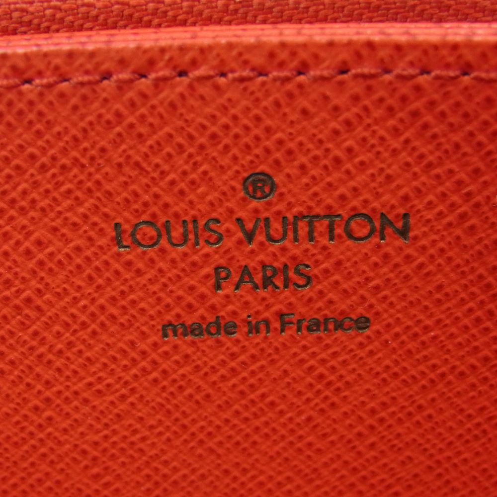 LOUIS VUITTON ルイ・ヴィトン M41896 モノグラム ジッピー ウォレット コクリコ ラウンドジップ 長財布  ブラウン系【中古】