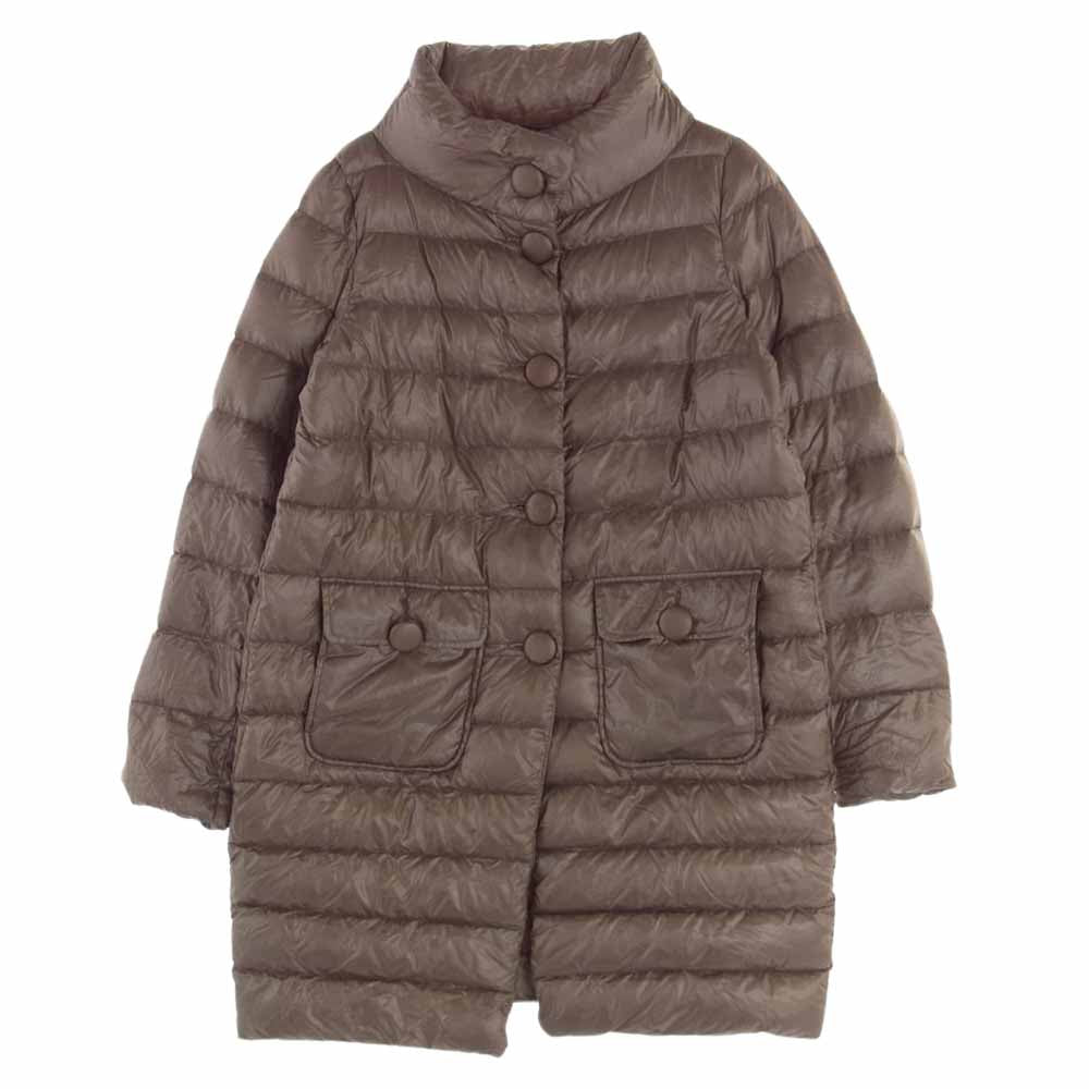 Herno ヘルノ 3301-529-10 LAVJAP  スタンドカラー ダウンコート ブラウン系 46【中古】