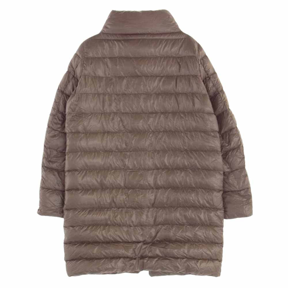 Herno ヘルノ 3301-529-10 LAVJAP  スタンドカラー ダウンコート ブラウン系 46【中古】