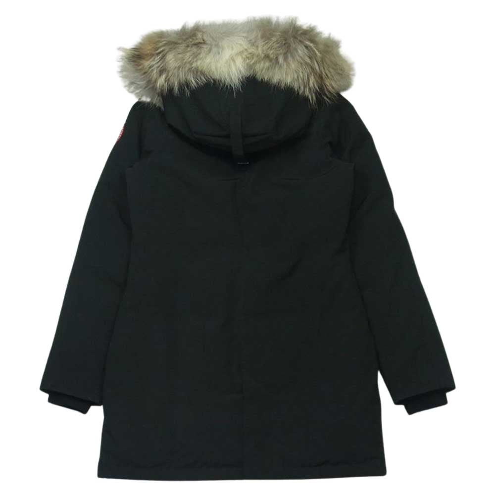 CANADA GOOSE カナダグース 3037L 国内正規品 サザビリーグ victoria parka ヴィクトリア パーカー ダウン ジャケット ブラック系 XS【中古】