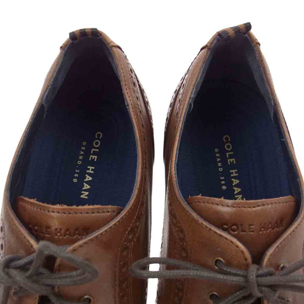 COLE HAAN コールハーン C30097 JEFFERSON GRD2 ジェファーソン グランド 2.0 シューズ ブラウン系【新古品】【未使用】【中古】