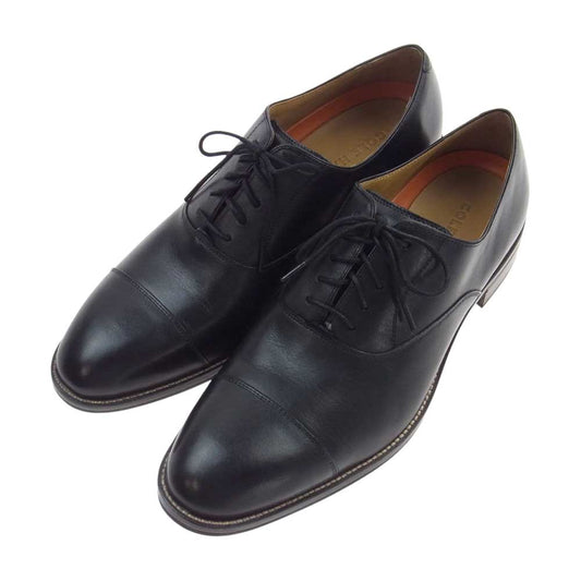 COLE HAAN コールハーン LENOX HILL CAP OX レノックス ヒル キャップ オックスフォード シューズ ブラック系 27.5cm【極上美品】【中古】