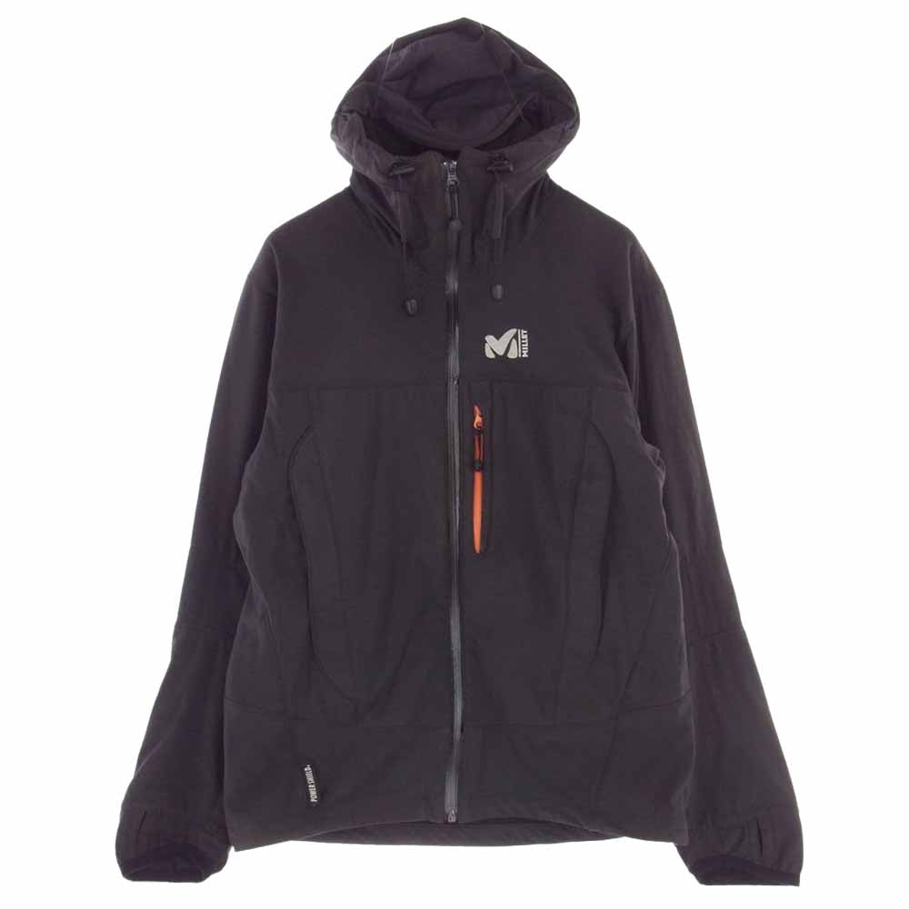 ミレー ソフトシェル ストレッチ マウンテン ジャケット  チャコール系 M【中古】