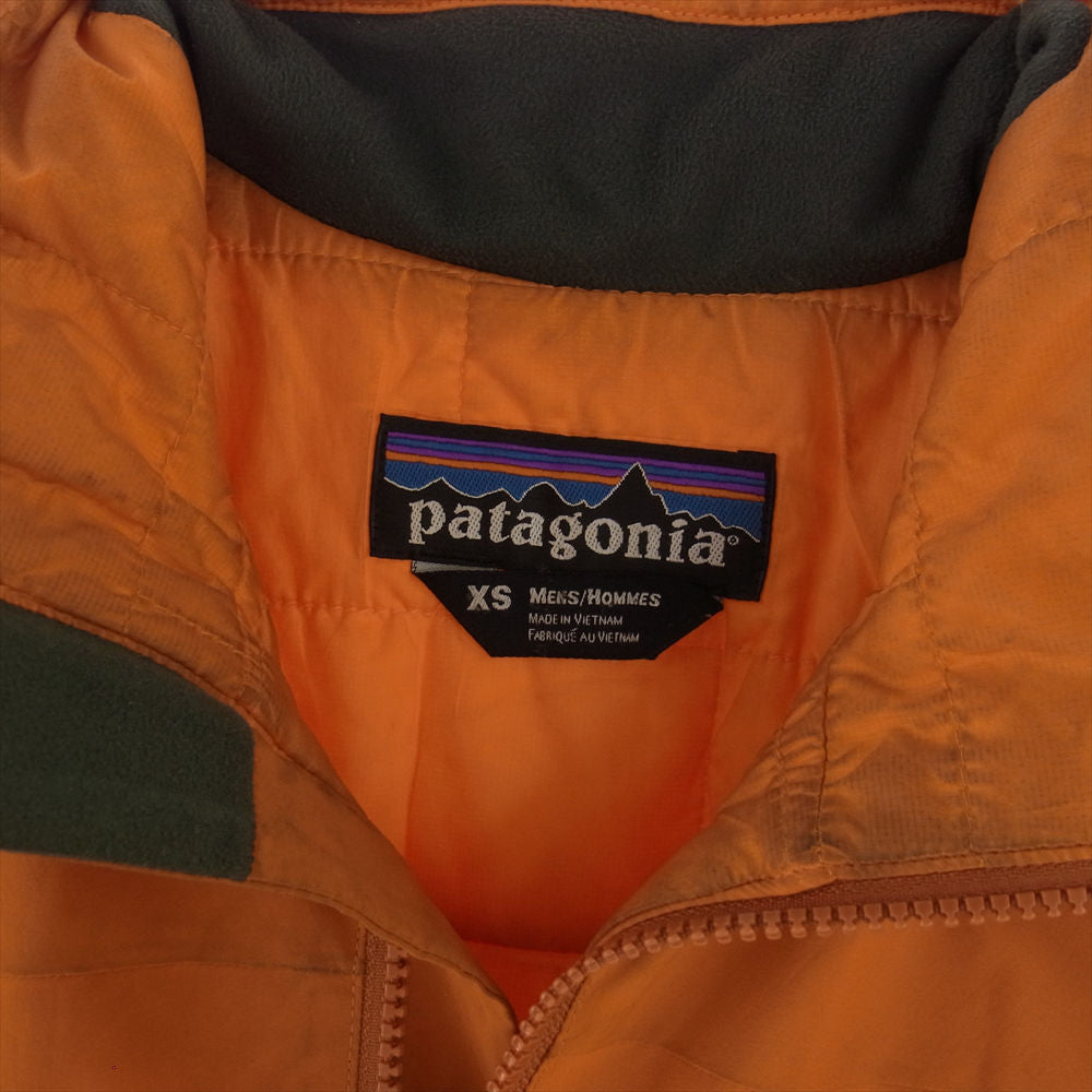 patagonia パタゴニア 83865FA Solar Windo Jacket ソーラー ウィンド ジップ アップ ナイロン ジャケット オレンジ系 XS【中古】