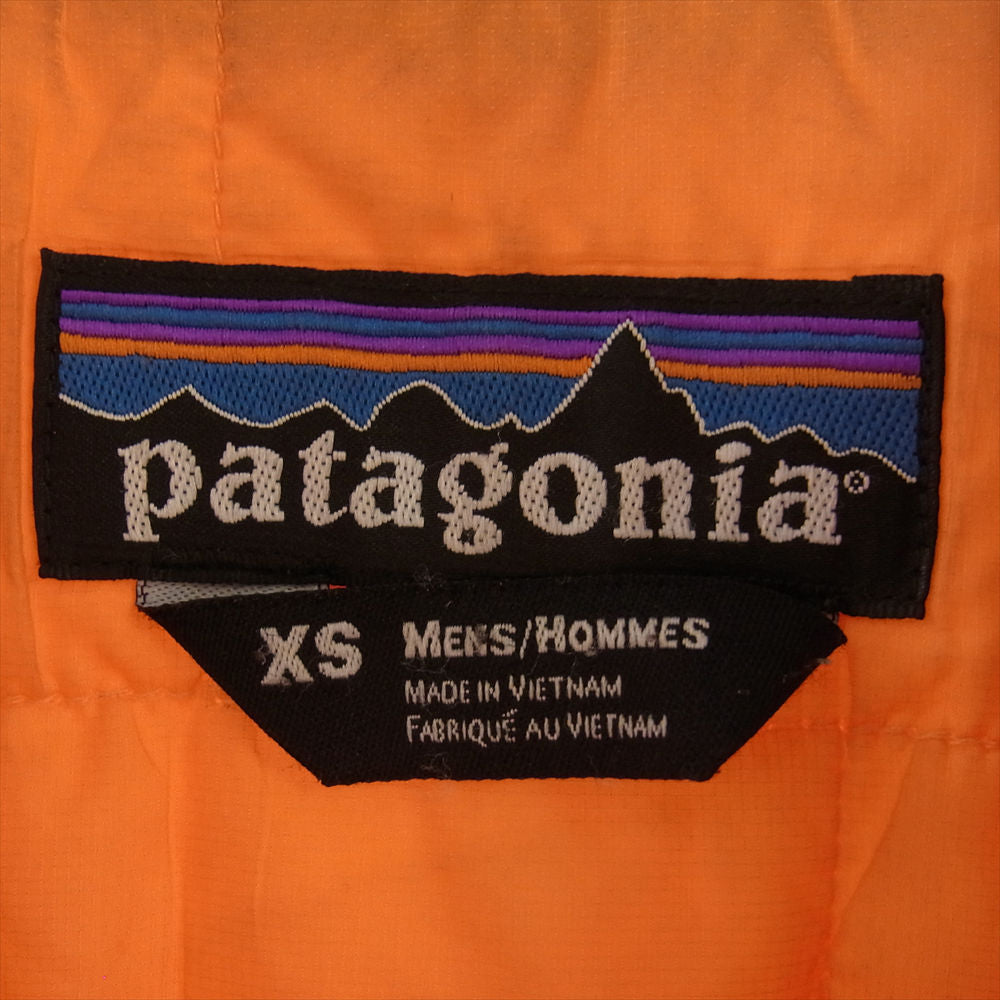 patagonia パタゴニア 83865FA Solar Windo Jacket ソーラー ウィンド ジップ アップ ナイロン ジャケット オレンジ系 XS【中古】