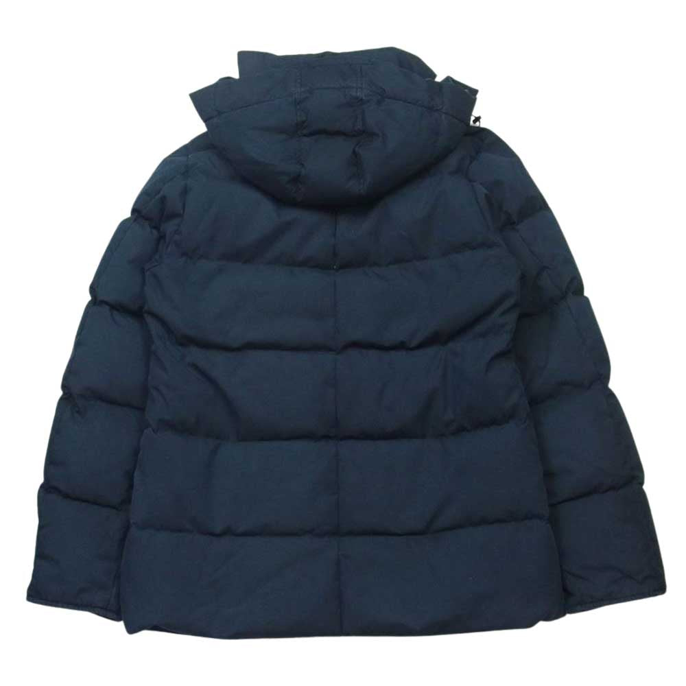 Pyrenex ピレネックス W17P2 CFU161700006 グリフィンタグ BELFORT ベルフォート フード着脱可能 ダウン ジャケット ネイビー系 L【中古】