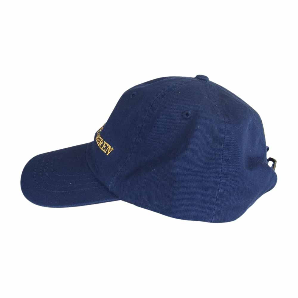 POLO RALPH LAUREN ポロ・ラルフローレン BEAMS ビームス別注 CHINO CAP ロゴ刺繍 チノ キャップ ネイビー系 F【美品】【中古】