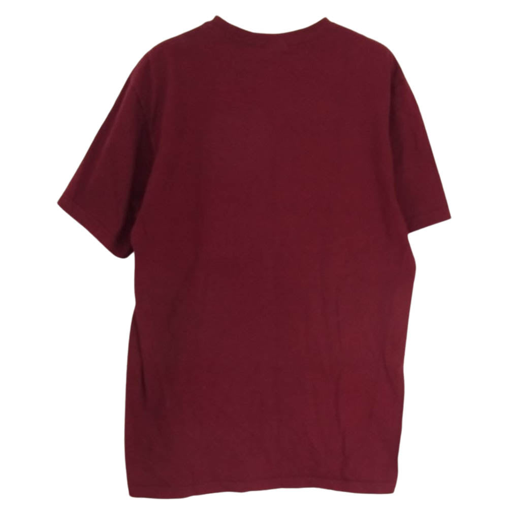 Supreme シュプリーム 20SS  Dinosaur Tee ダイナソー 半袖 Ｔシャツ エンジ系 S【中古】