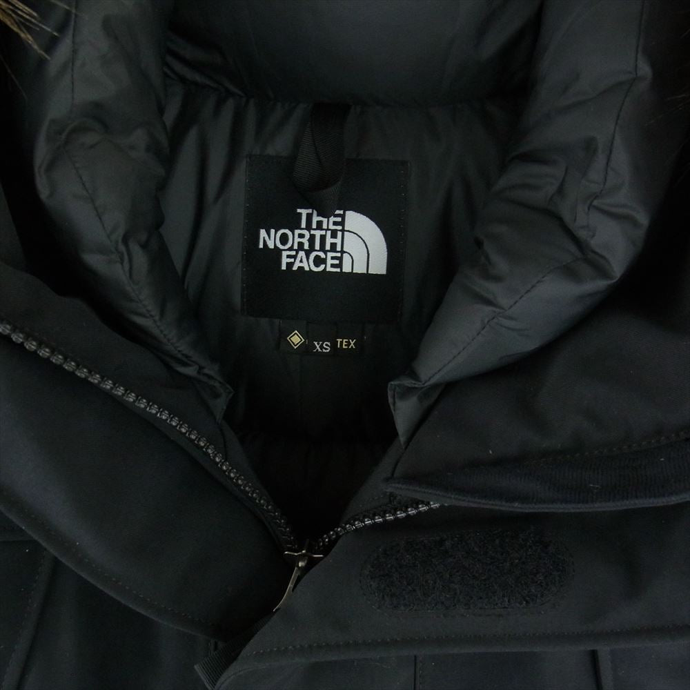 THE NORTH FACE ノースフェイス ND91807  ANTARCTICA PARKA  アンタークティカ パーカー ダウン ジャケット ブラック系 XS【中古】