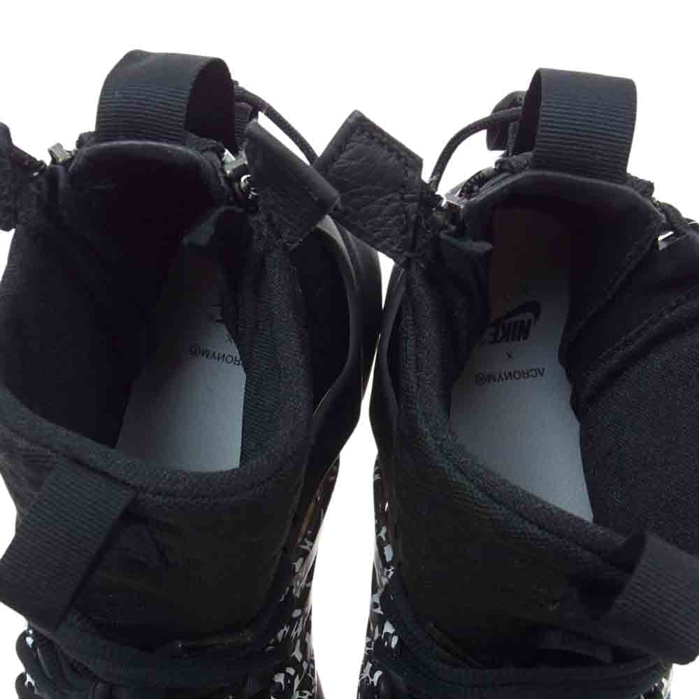 NIKE ナイキ AH7832-001 × ACRONYM アクロニウム AIR PRESTO MID エアプレスト ミッド カット スニーカー ブラック系 29cm【中古】