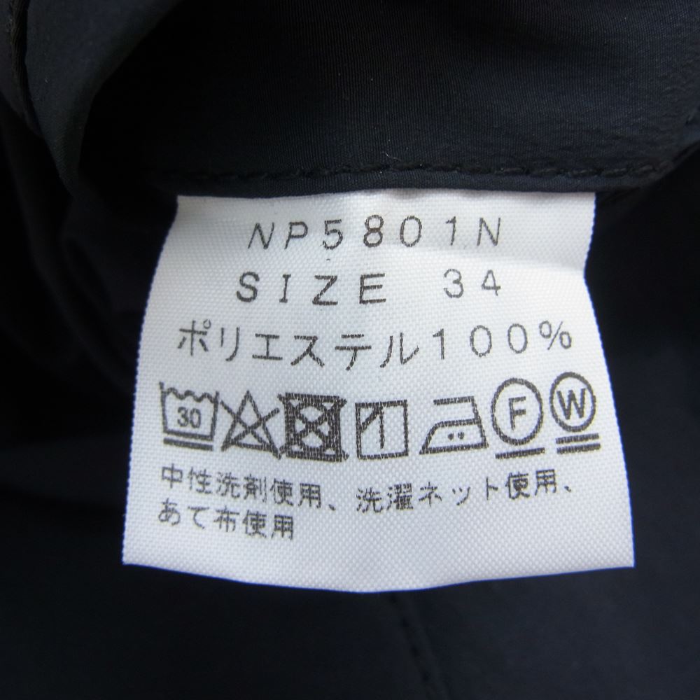 THE NORTH FACE ノースフェイス NP5801N PURPLE LABEL パープルレーベル Mountain Wind Pants マウンテン ウィンド パンツ ブラック系 34【中古】