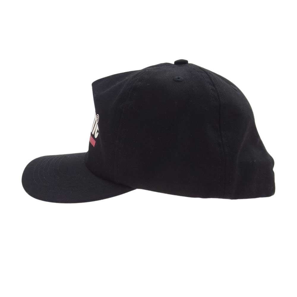 Supreme シュプリーム 20SS  Underline 5-Panel アンダーライン 5パネル キャップ ブラック系【中古】
