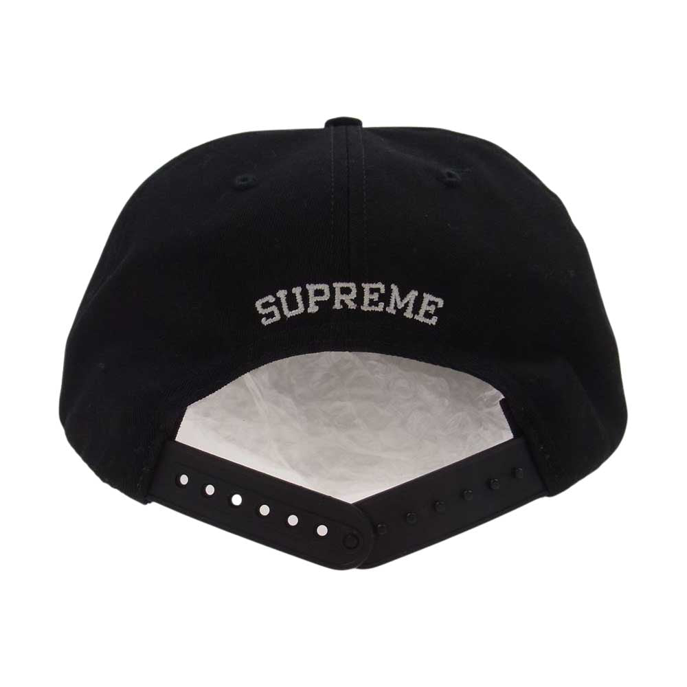 Supreme シュプリーム 20SS  Underline 5-Panel アンダーライン 5パネル キャップ ブラック系【中古】