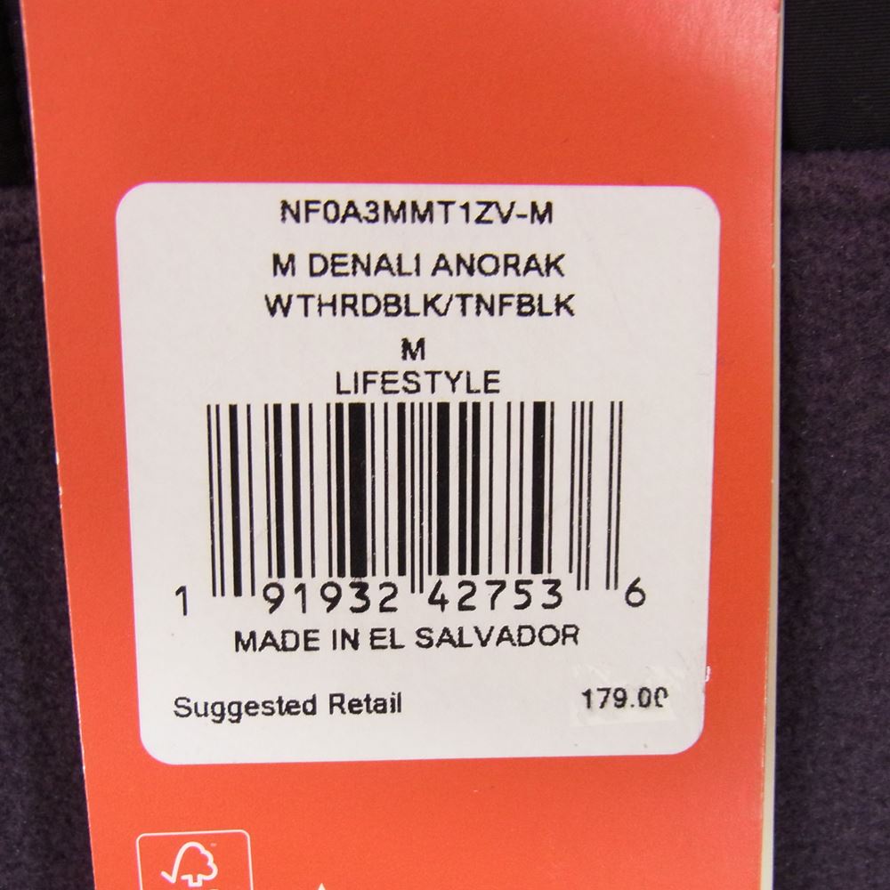 THE NORTH FACE ノースフェイス Nf0a3mmt1zv Denali Anorak デナリ プルオーバー ジャケット グレー系 M【美品】【中古】