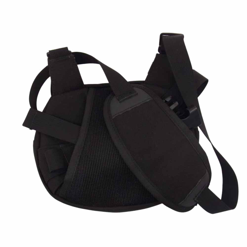 STONE ISLAND ストーンアイランド Bumb bag ショルダー ヒップ バッグ ブラック系【美品】【中古】