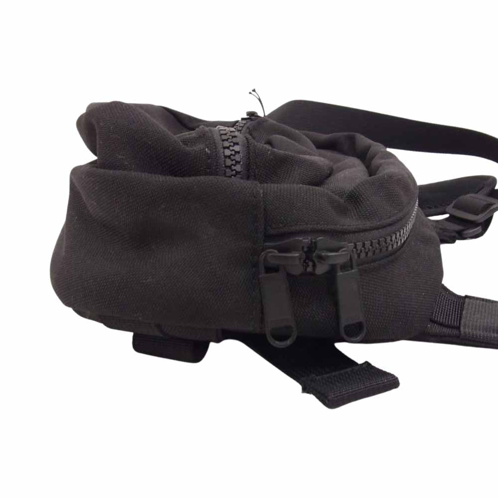 STONE ISLAND ストーンアイランド Bumb bag ショルダー ヒップ バッグ ブラック系【美品】【中古】