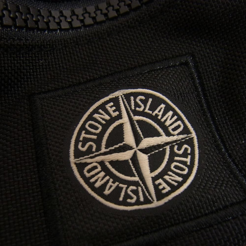 STONE ISLAND ストーンアイランド Bumb bag ショルダー ヒップ バッグ ブラック系【美品】【中古】