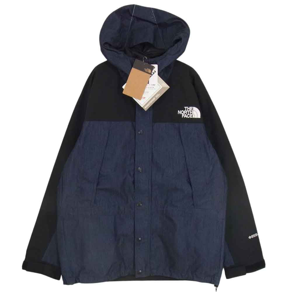 THE NORTH FACE ノースフェイス NP12032 MOUNTAIN LIGHT DENIM JACKET マウンテンライト デニム ジャケット ネイビー系 XL【極上美品】【中古】
