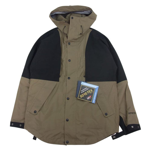 nonnative ノンネイティブ 18AW NN-J3402 ALPINIST HOODED JACKET NYRON RIPSTOP WITH GORE-TEX PRO 3L アルパイン ゴアテックス フーデッド ジャケット ブラック系 ベージュ系 1【美品】【中古】