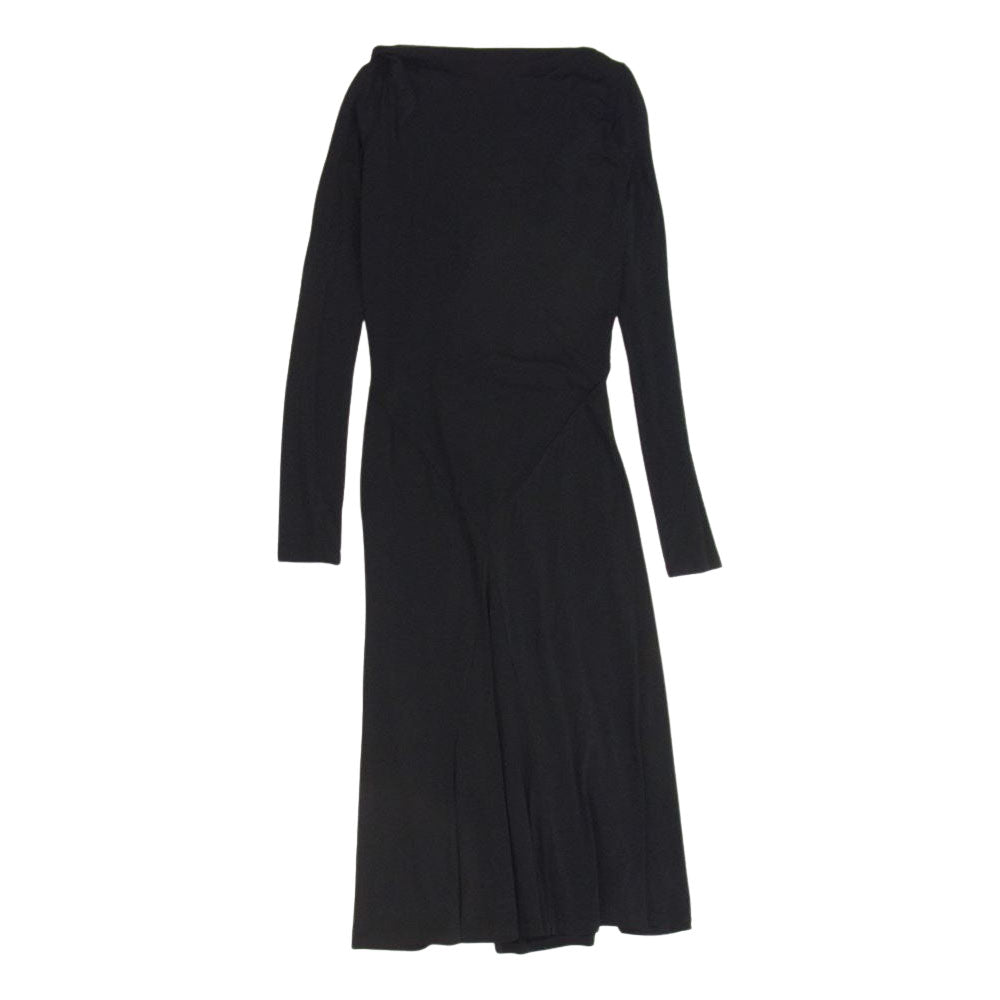 DSQUARED2 ディースクエアード 73CT057 ロング ワンピース ドレス 長袖 ブラック系 M【中古】