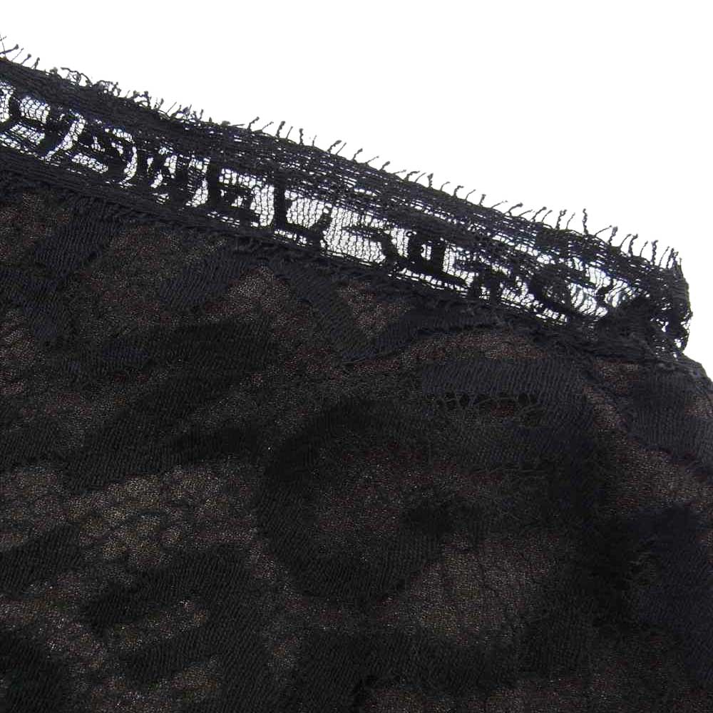 CHANEL シャネル 98A  ロゴ総レース キャミソール スカート セットアップ ドレス ブラウン系 40 42【中古】