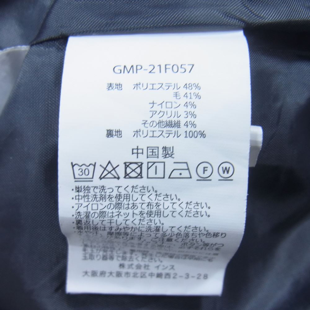 Gramicci グラミチ GMP-21F057 WOOL BLEND TUCK TAPERED PANTS ウール ブレンド タック テーパード パンツ グレー系 XL【中古】