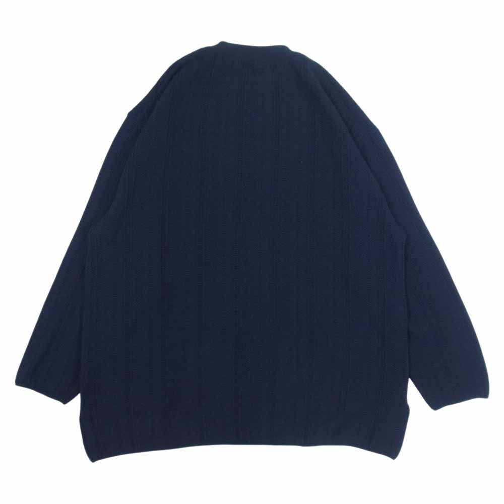 パブリックトウキョウ リラックス プルオーバー ニット ネイビー系 2【美品】【中古】