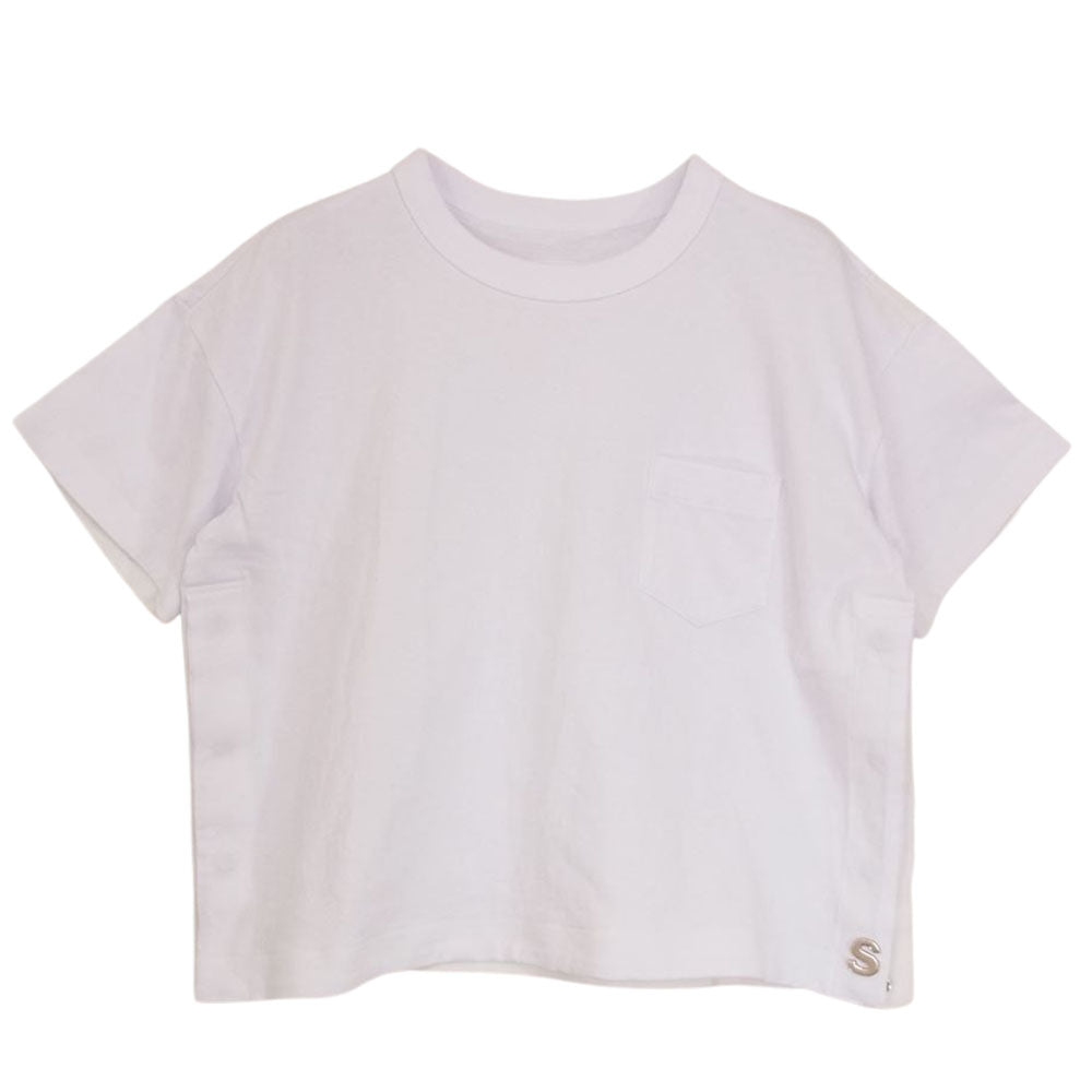 Sacai サカイ 23SS 23-06515 S Cotton Jersey T-Shirt サイドスリット 